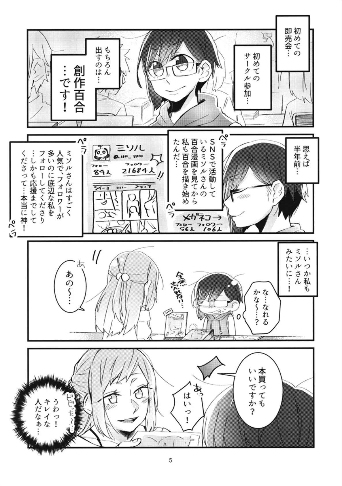 憧れの百合絵師さんとオフパコしたったwwwww （1） 7ページ