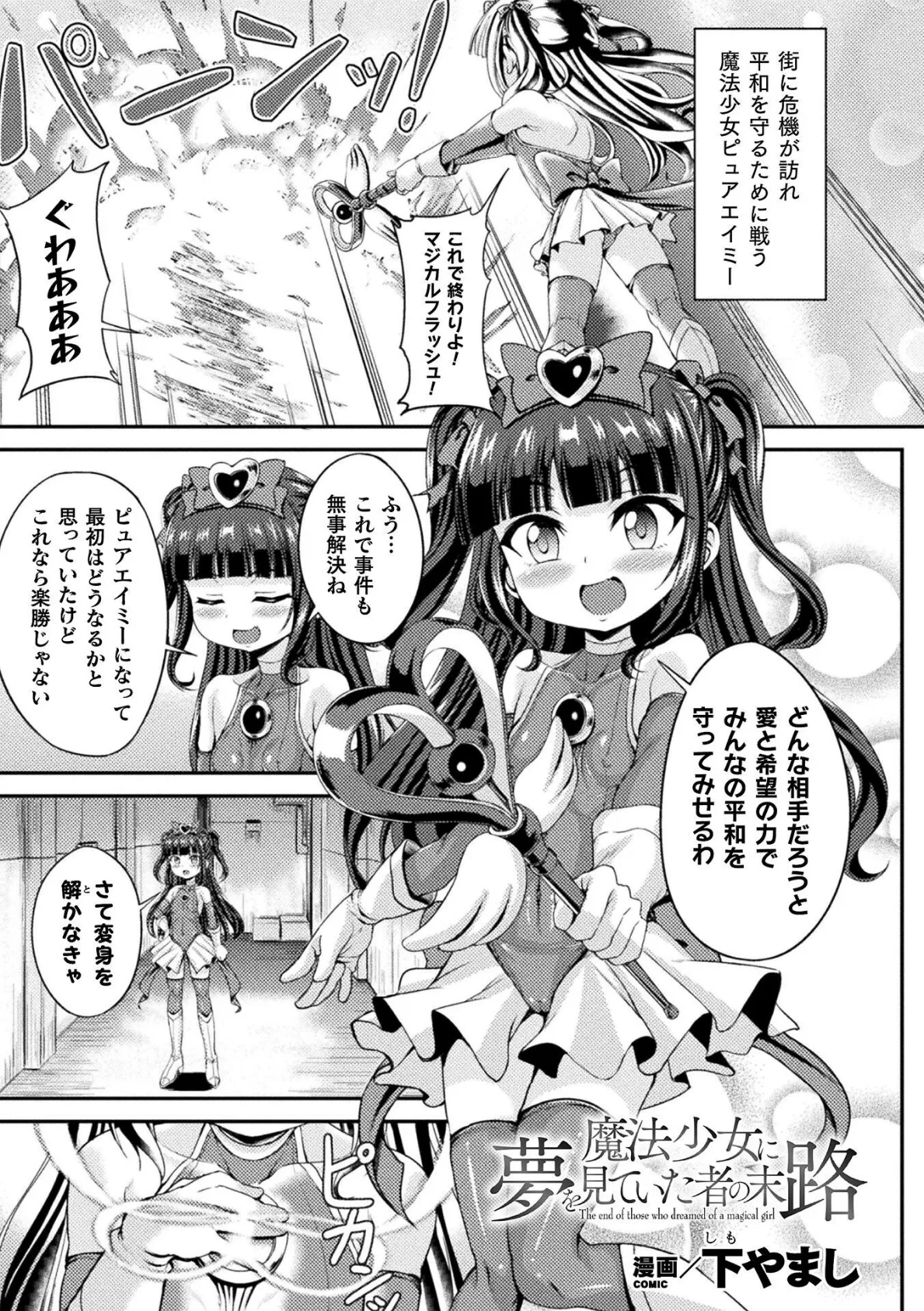 魔法少女に夢を見ていた者の末路【単話】